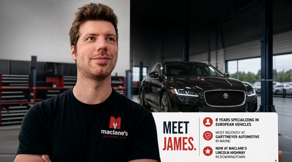 Meet the Master Technician Bringing Advanced European Repair Expertise to Maclane's Automotive 2 Maclanes Automotive Auto Repair Pennsylvania meet the master technician bringing advanced european repair expertise to maclanes automotive